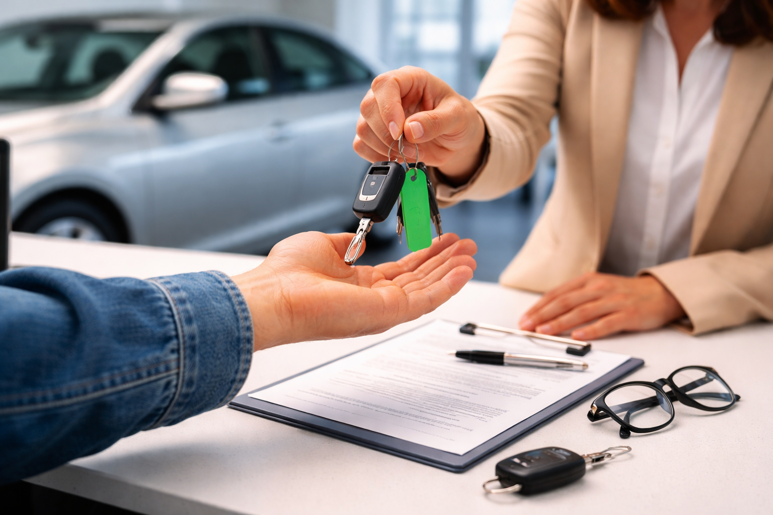 Rental car questions after an accident